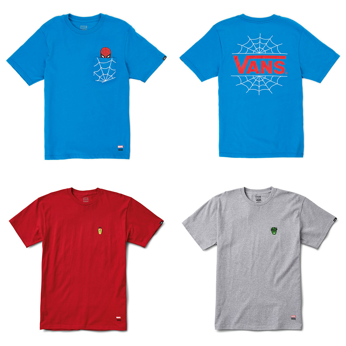 Vans online marvel apparel